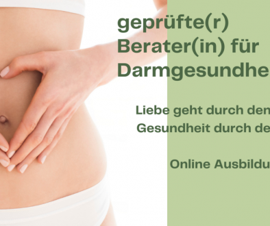 Online Ausbildung Berater(in) für Darmgesundheit