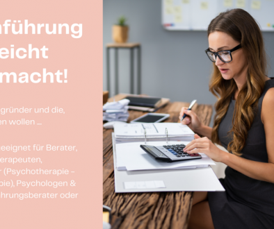 Buchführungsseminar für Existenzgründer und Anfänger