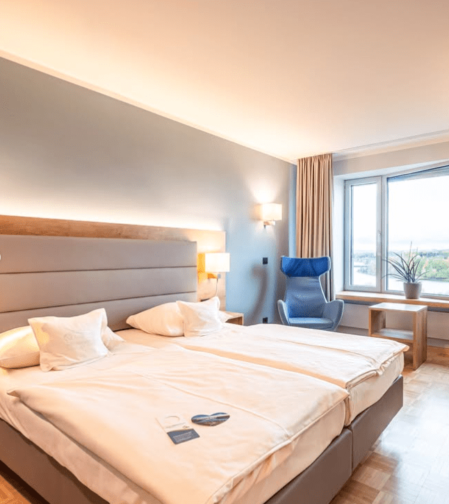 Auf Schlafkomfort ausgerichtet das Bio-Seehotel Zeulenroda Schlaftraining deluxe