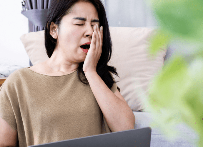 Unausgeschlafen-Schlafstörungen Bild