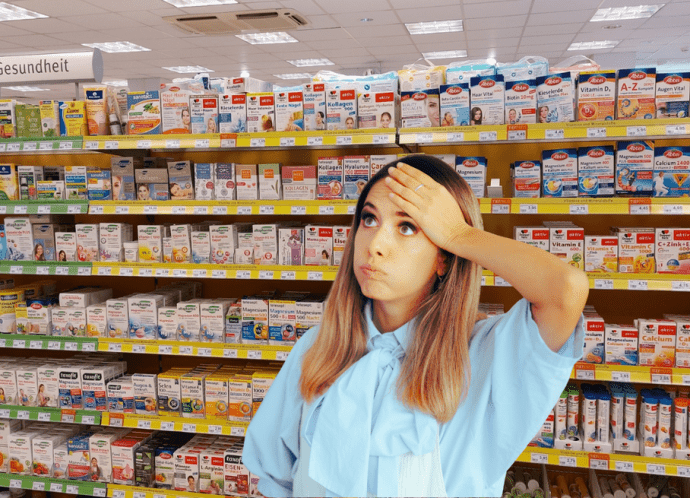 Vitalstoffauswahl kann überfordern
