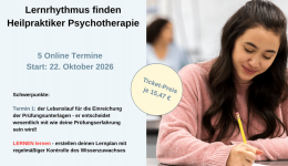 Lerngruppe Prüfungsvorbereitung Heilpraktiker Psychotherapie