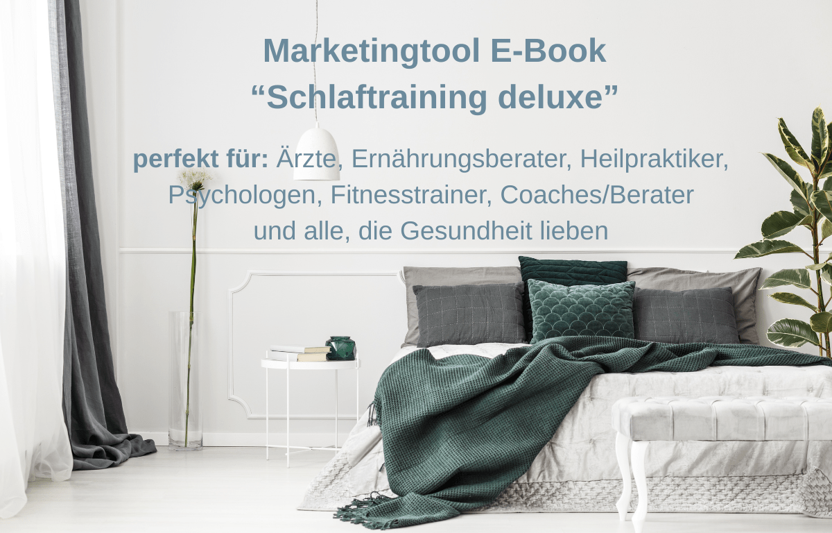 eBook-Marketing personalisiert zum Thema Schlafstörungen